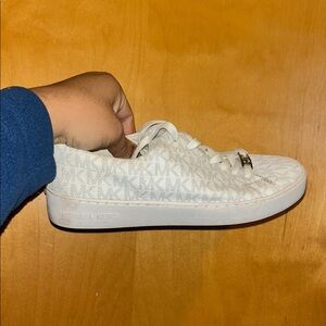 Michael Kors Off-White Logo Sneakers